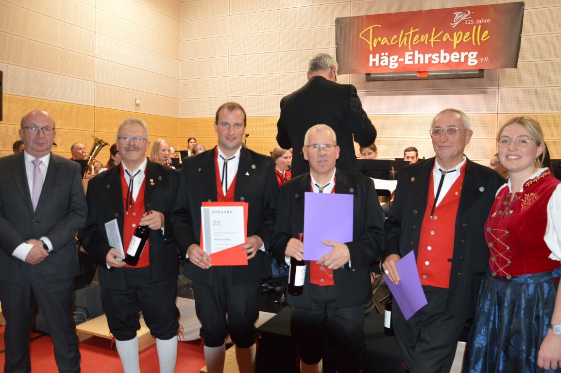 Jahreskonzert der Trachtenkapelle Häg-Ehrsberg